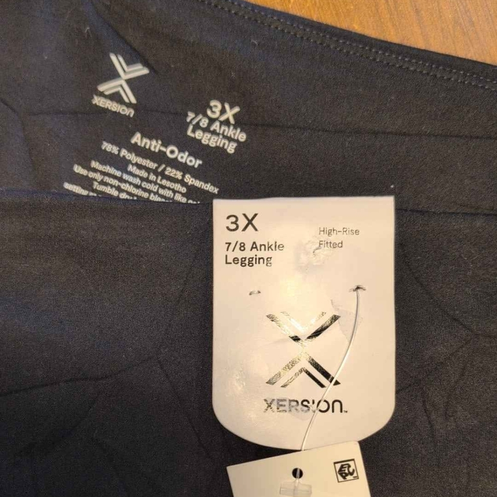 Xersion Black 7/8 Ankle Legging